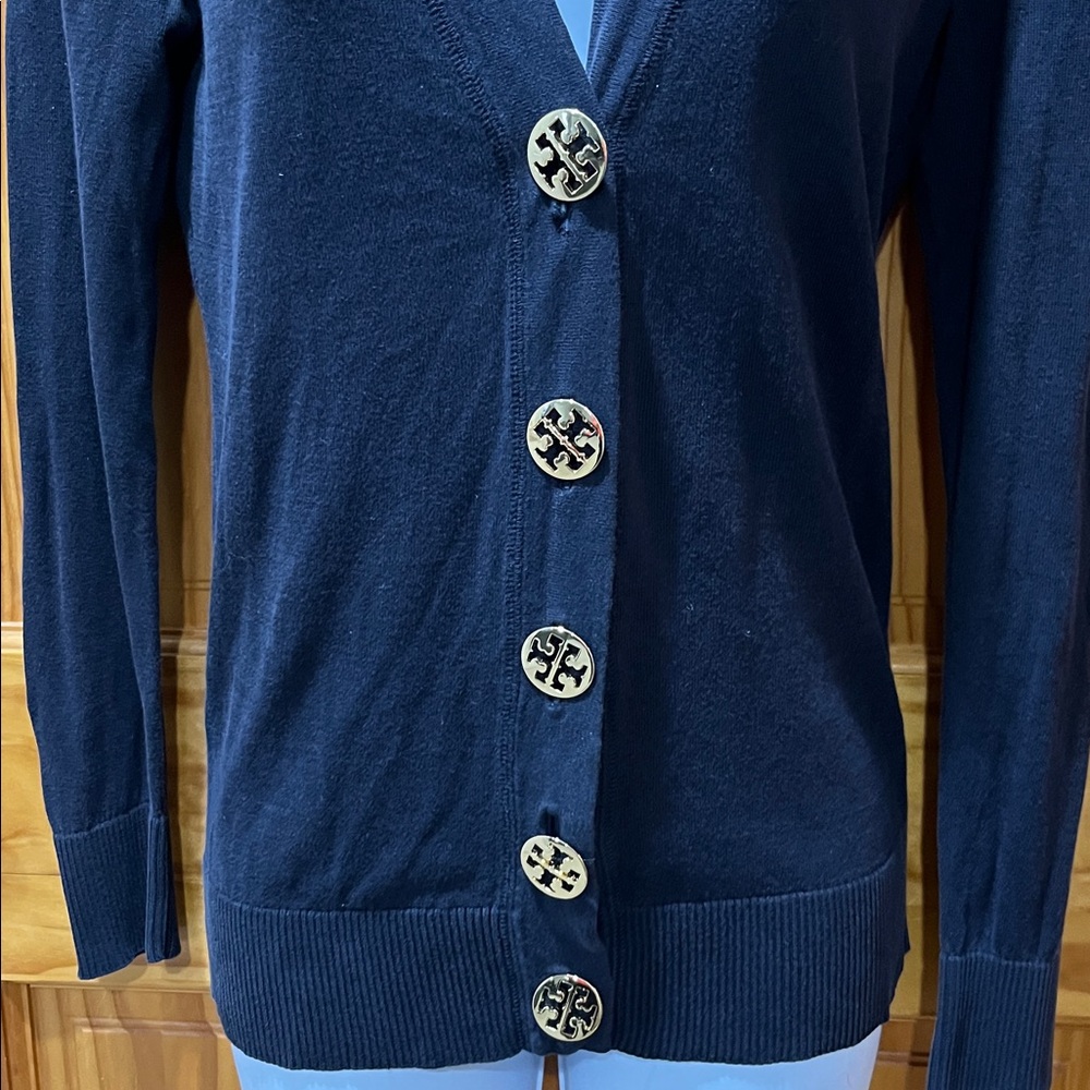 $248 Tory Burch Simone Cardigan - Picture 3 of 7